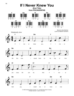 If I Never Knew You von Alan Menken (Download) 