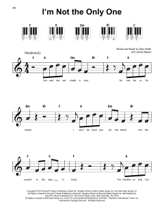 I'm Not The Only One von Sam Smith (Download) 