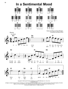 In A Sentimental Mood von Duke Ellington (Download) 