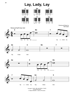 Lay, Lady, Lay von Bob Dylan (Download) 