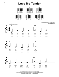 Love Me Tender von Elvis Presley (Download) 