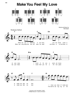 Make You Feel My Love von Bob Dylan (Download) 