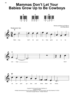 Mammas Don't Let Your Babies Grow Up To Be Cowboys von Ed Bruce (Download) 