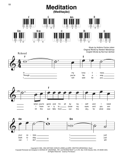 Meditation von Norman Gimbel (Download) 