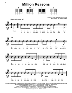 Million Reasons von Lady Gaga (Download) 