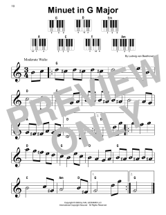 Minuet In G Major (Download) 