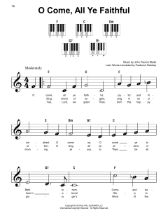 O Come, All Ye Faithful von John Francis Wade (Download) 