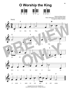 O Worship The King von Robert Grant (Download) 