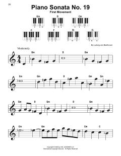 Piano Sonata No. 19, First Movement (Download) 