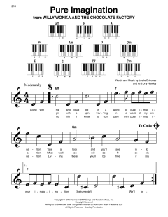 Pure Imagination von Anthony Newley (Download) 