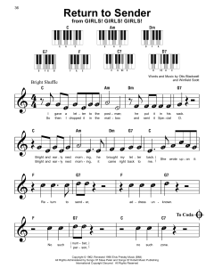 Return To Sender von Elvis Presley (Download) 