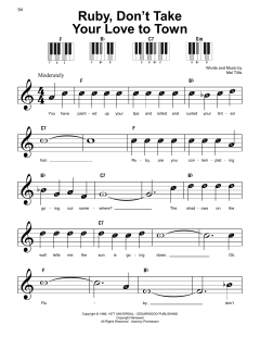 Ruby, Don't Take Your Love To Town von Kenny Rogers (Download) 