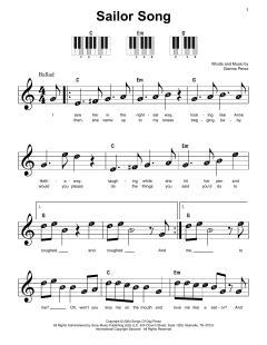 Sailor Song von Gigi Perez (Download) 