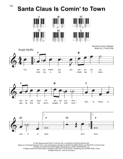 Santa Claus Is Comin' To Town von Fred Coots (Download) 