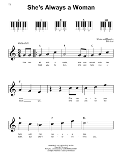 She's Always A Woman von Billy Joel (Download) 