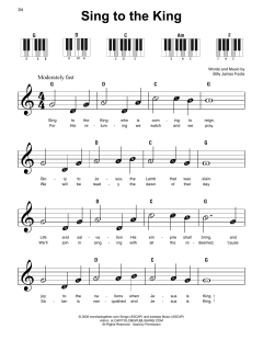 Sing To The King von Billy J. Foote (Download) 