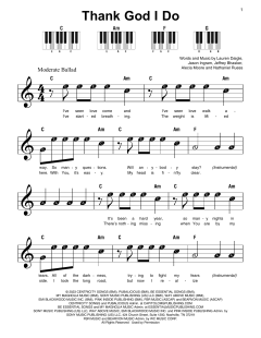 Thank God I Do von Lauren Daigle (Download) 