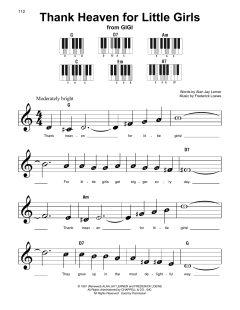 Thank Heaven For Little Girls von Frederick Loewe (Download) 