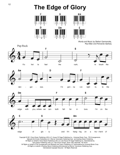 The Edge Of Glory von Lady Gaga (Download) 