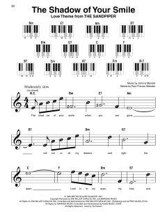 The Shadow Of Your Smile von Johnny Mandel (Download) 