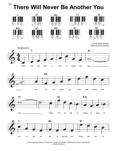 There Will Never Be Another You von Mack Gordon (Download) 