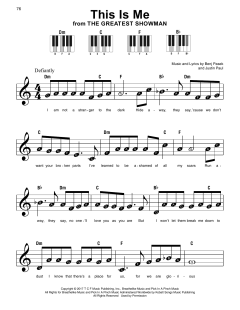 This Is Me von Benj Pasek (Download) 