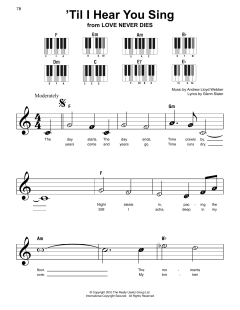 'Til I Hear You Sing von Glenn Slater (Download) 