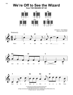 We're Off To See The Wizard von Edgar Y. Harburg (Download) 