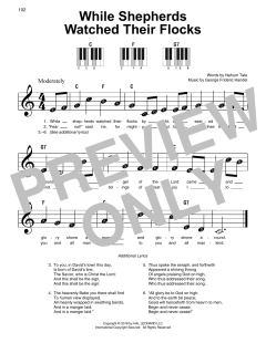 While Shepherds Watched Their Flocks von Georg Friedrich Händel (Download) 