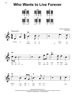 Who Wants To Live Forever von Queen (Download) 