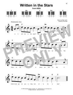 Written In The Stars von Tim Rice (Download) 