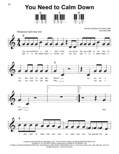 You Need To Calm Down von Taylor Swift (Download) 