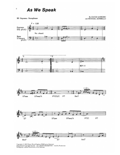 As We Speak von David Sanborn (Download) 