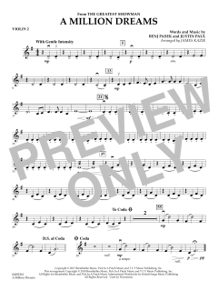 A Million Dreams von Benj Pasek (Download) 