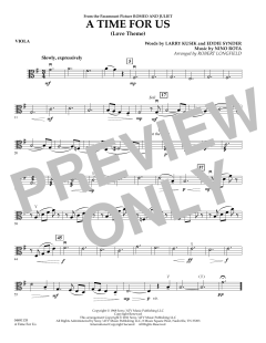 A Time for Us von Nino Rota (Download) 