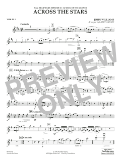 Across The Stars von John Williams (Download) 