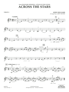 Across The Stars von John Williams (Download) 