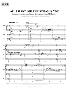 All I Want For Christmas Is You - Full Score von Mariah Carey (Download) 