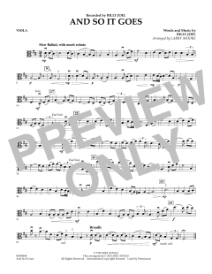 And So It Goes - Viola von Billy Joel (Download) 