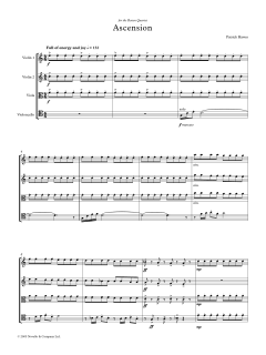 Ascension - Full Score von Patrick Hawes (Download) 