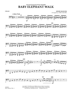 Baby Elephant Walk - Cello von Henry Mancini (Download) 