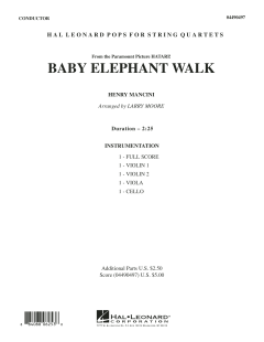 Baby Elephant Walk - Full Score von Henry Mancini (Download) 