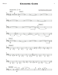 Chasing Cars von Snow Patrol (Download) 