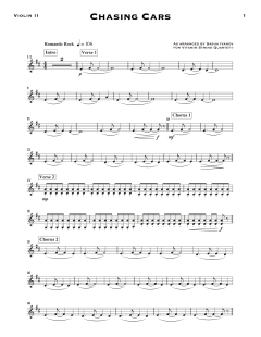 Chasing Cars von Snow Patrol (Download) 