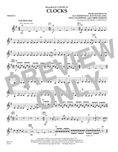 Clocks - Violin 2 von Coldplay (Download) 