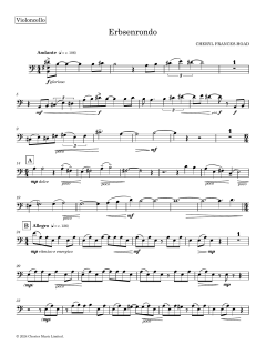 Erbsenrondo - Violoncello von Cheryl Frances-Hoad (Download) 