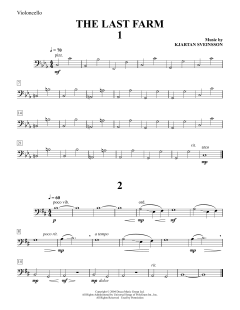 Five String Quartets from The Last Farm - Cello von Kjartan Sveinsson (Download) 