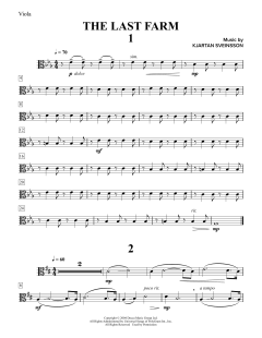 Five String Quartets from The Last Farm - Viola von Kjartan Sveinsson (Download) 