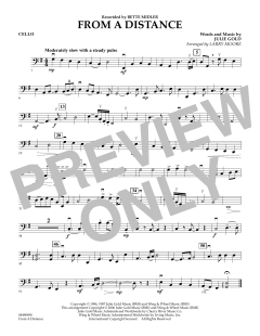 From a Distance von Julie Gold (Download) 