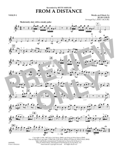 From a Distance von Julie Gold (Download) 